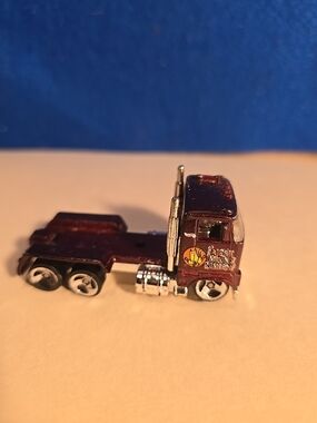 041026 1981 Hot Wheels Truck Cab FATCAT MOVING COMPANY 1:64 Toy Diecast Rig